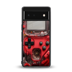 gameboy classic red back phone cover | glass case for google pixel 6