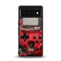 gameboy classic red back phone cover | glass case for Google Pixel 6A