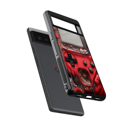 gameboy classic red back phone cover | glass case for Google Pixel 6A