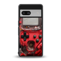 gameboy classic red back phone cover | glass case for Google Pixel 7