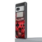 gameboy classic red back phone cover | glass case for Google Pixel 7