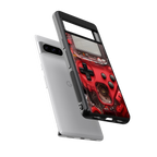 gameboy classic red back phone cover | glass case for google pixel 8 pro