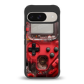 gameboy classic red back phone cover | glass case for google pixel 9