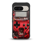 gameboy classic red back phone cover | glass case for google pixel 9