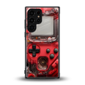 gameboy classic red back phone cover | glass case for samsung galaxy s23 ultra