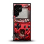 gameboy classic red back phone cover | glass case for samsung galaxy s23 ultra