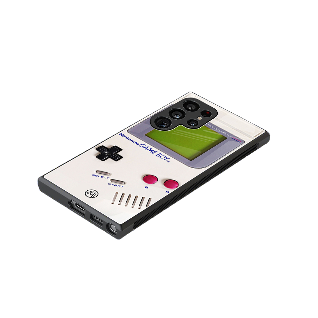 gameboy classic back phone cover | glass case for samsung galaxy s23 ultra