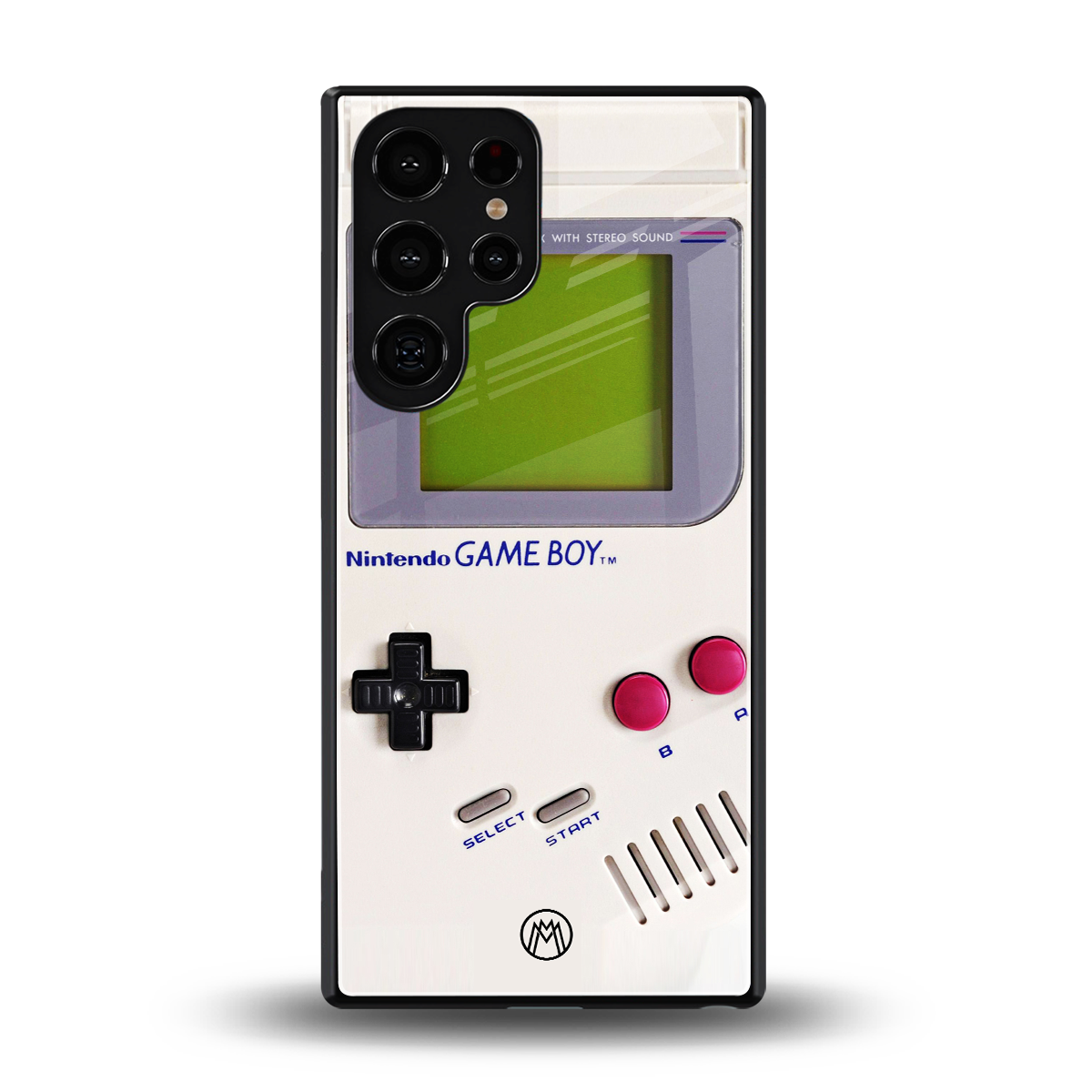gameboy classic back phone cover | glass case for samsung galaxy s25 ultra