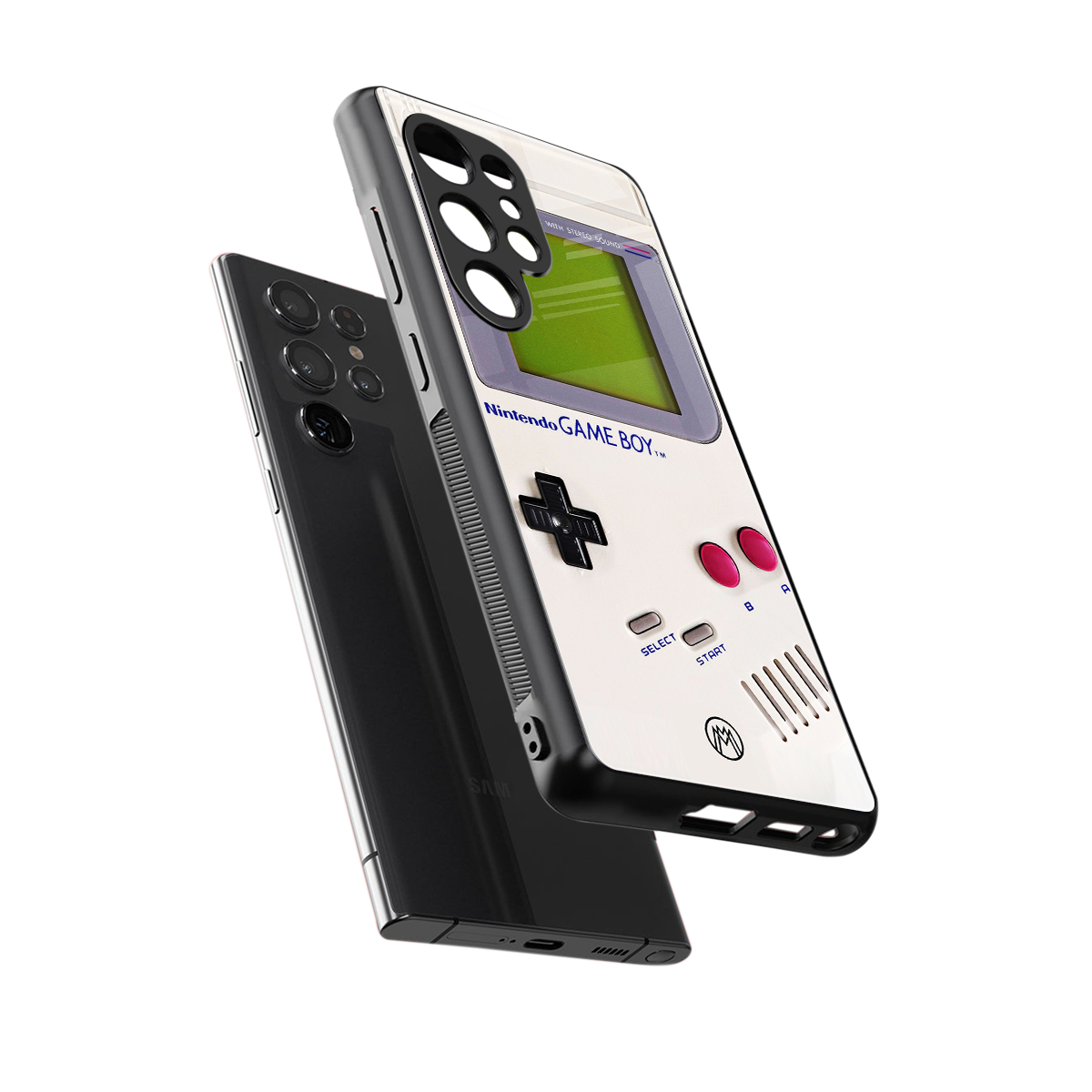 gameboy classic back phone cover | glass case for samsung galaxy s25 ultra