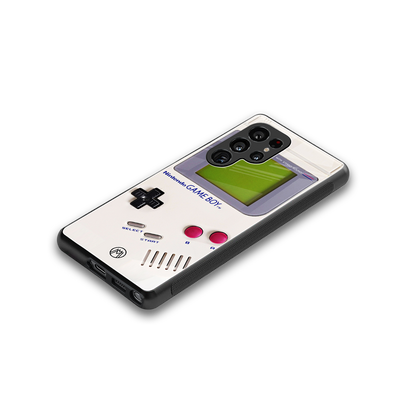gameboy classic back phone cover | glass case for samsung galaxy s25 ultra