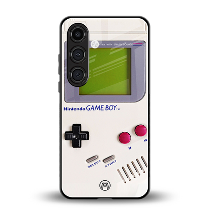 gameboy classic back phone cover | glass case for samsung galaxy s24 fe