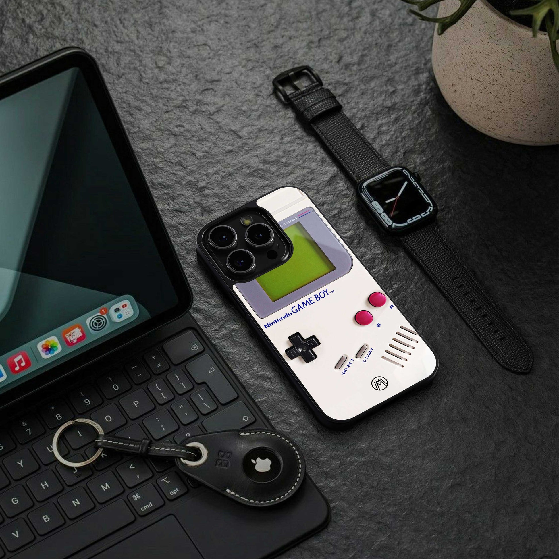 gameboy classic back phone cover | glass case for samsung galaxy s23 ultra