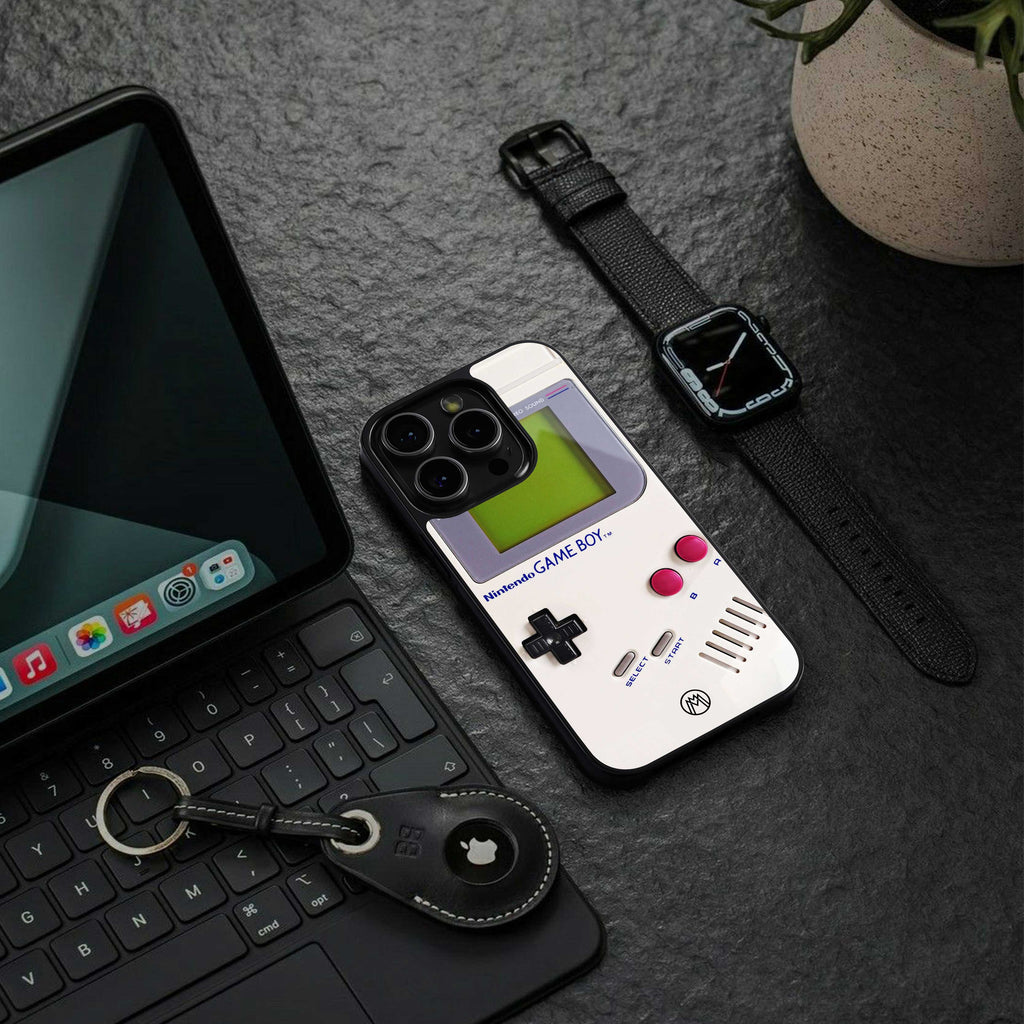 gameboy classic back phone cover | glass case for samsung galaxy s24