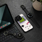 gameboy classic back phone cover | glass case for samsung galaxy s24