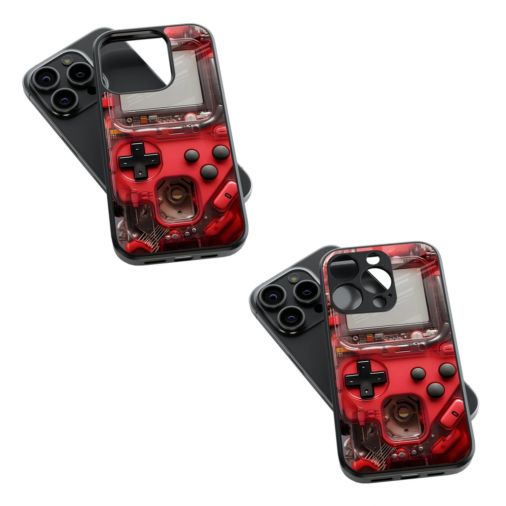 Trendy Glass Back Mobile Case for iPhone, Samsung, Redmi, OnePlus, Google Pixel, Motorola