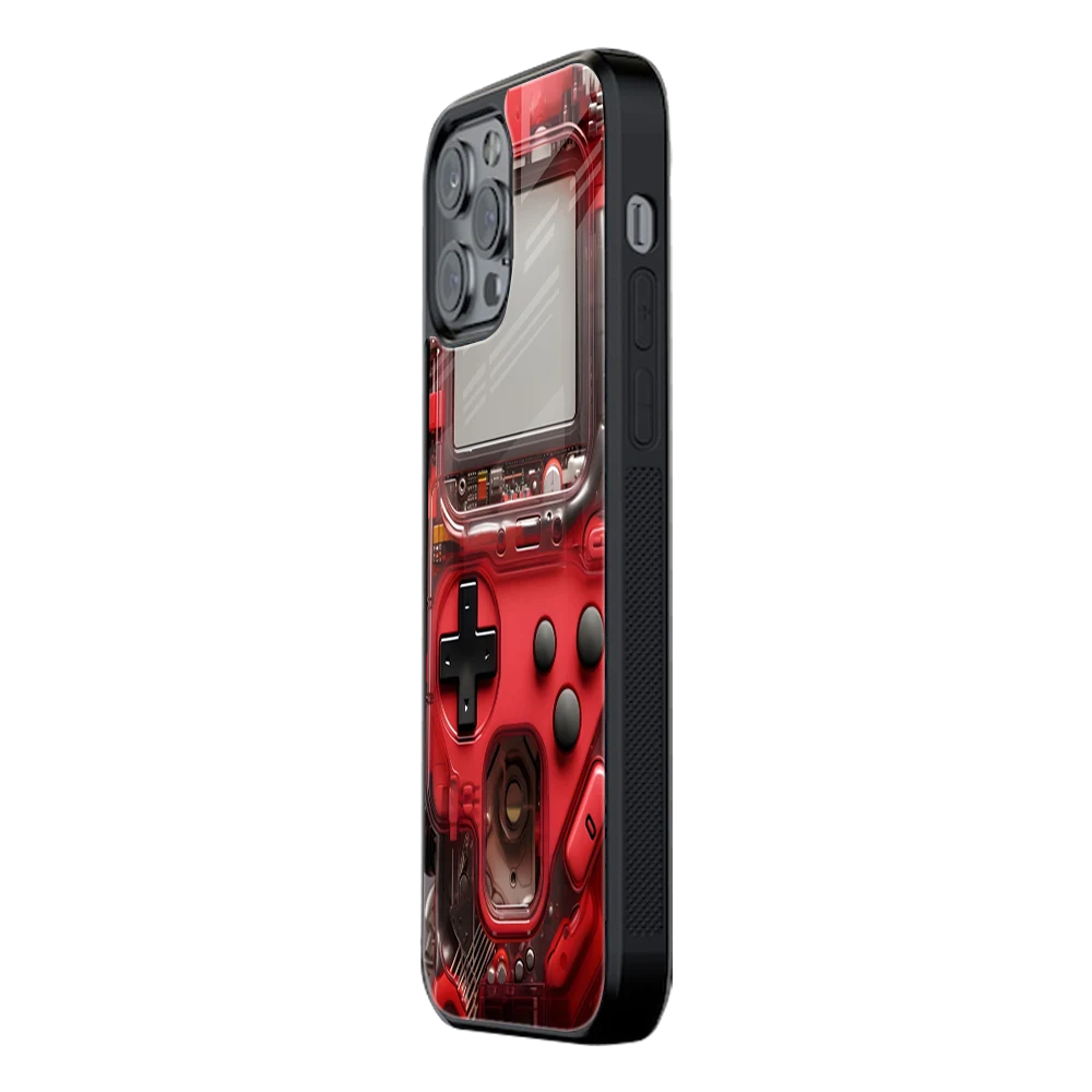 Slim Glass Back Phone Case for Multiple Brands – iPhone, Samsung, Redmi, OnePlus, Oppo, Vivo