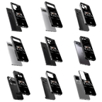 Durable Glass Back Mobile Case for iPhone, Samsung, OnePlus, Google Pixel, Redmi, Vivo, Oppo
