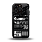 gamer back phone cover | glass case for iphone 13 pro