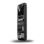 gamer back phone cover | glass case for iphone 15 plus
