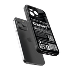 gamer back phone cover | glass case for iphone 15 pro max