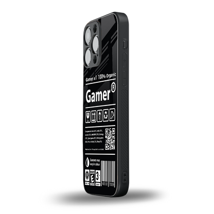 gamer back phone cover | glass case for iphone 14 pro max