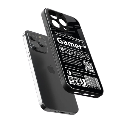 gamer back phone cover | glass case for iphone 15 pro