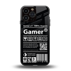 gamer back phone cover | glass case for iphone 16 pro max