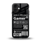 gamer back phone cover | glass case for iphone 16
