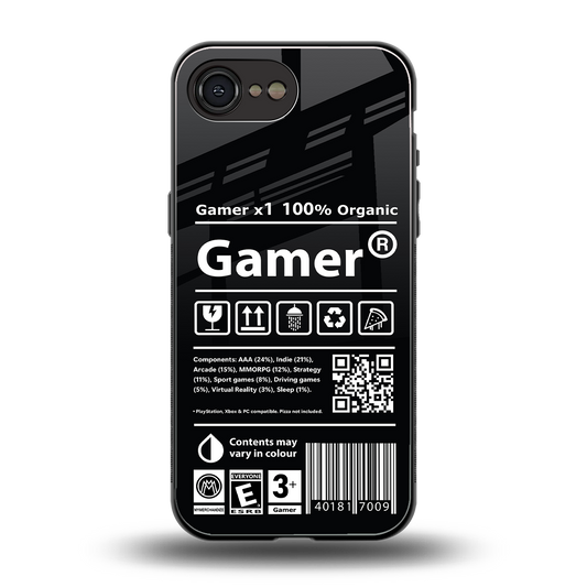 gamer back phone cover | glass case for iphone 16e