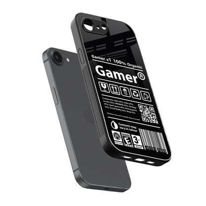 gamer back phone cover | glass case for iphone 16e