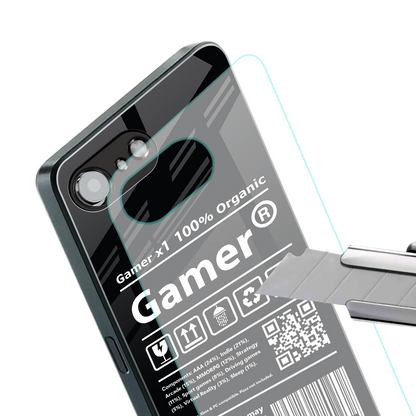 gamer back phone cover | glass case for iphone 16e