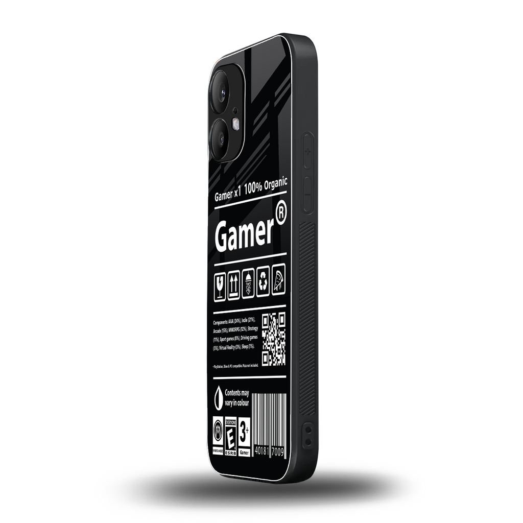 gamer back phone cover | glass case for nothing phone 2
