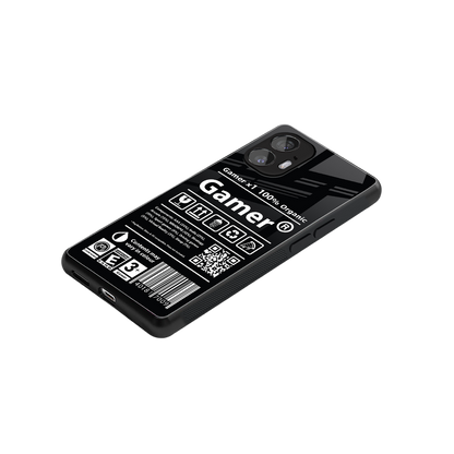 gamer back phone cover | glass case for nothing phone 2