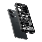 gamer back phone cover | glass case for oneplus nord 3