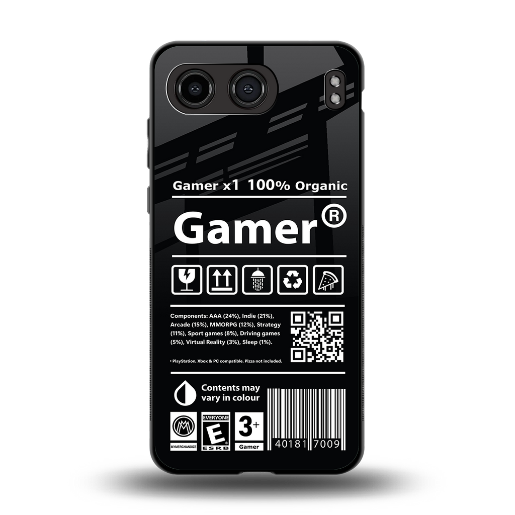 gamer back phone cover | glass case for oneplus nord 4