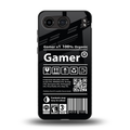 gamer back phone cover | glass case for oneplus nord 4