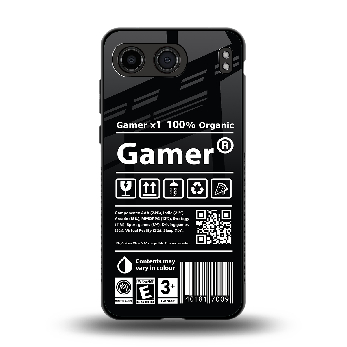 gamer back phone cover | glass case for oneplus nord 4
