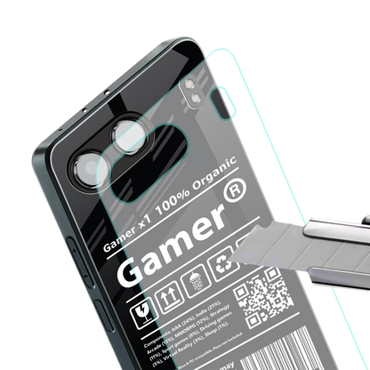 gamer back phone cover | glass case for oneplus nord 4