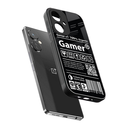 gamer back phone cover | glass case for oneplus nord ce 3