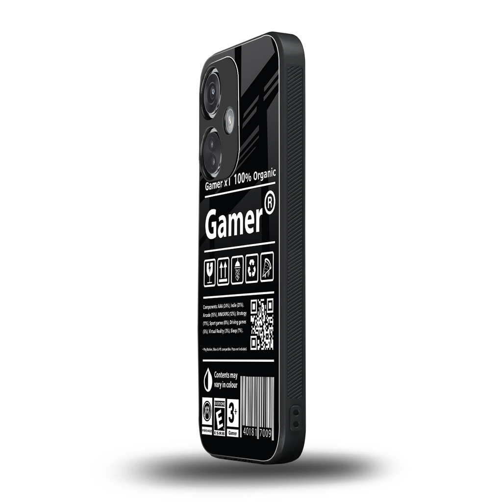 gamer back phone cover | glass case for oneplus nord ce 3