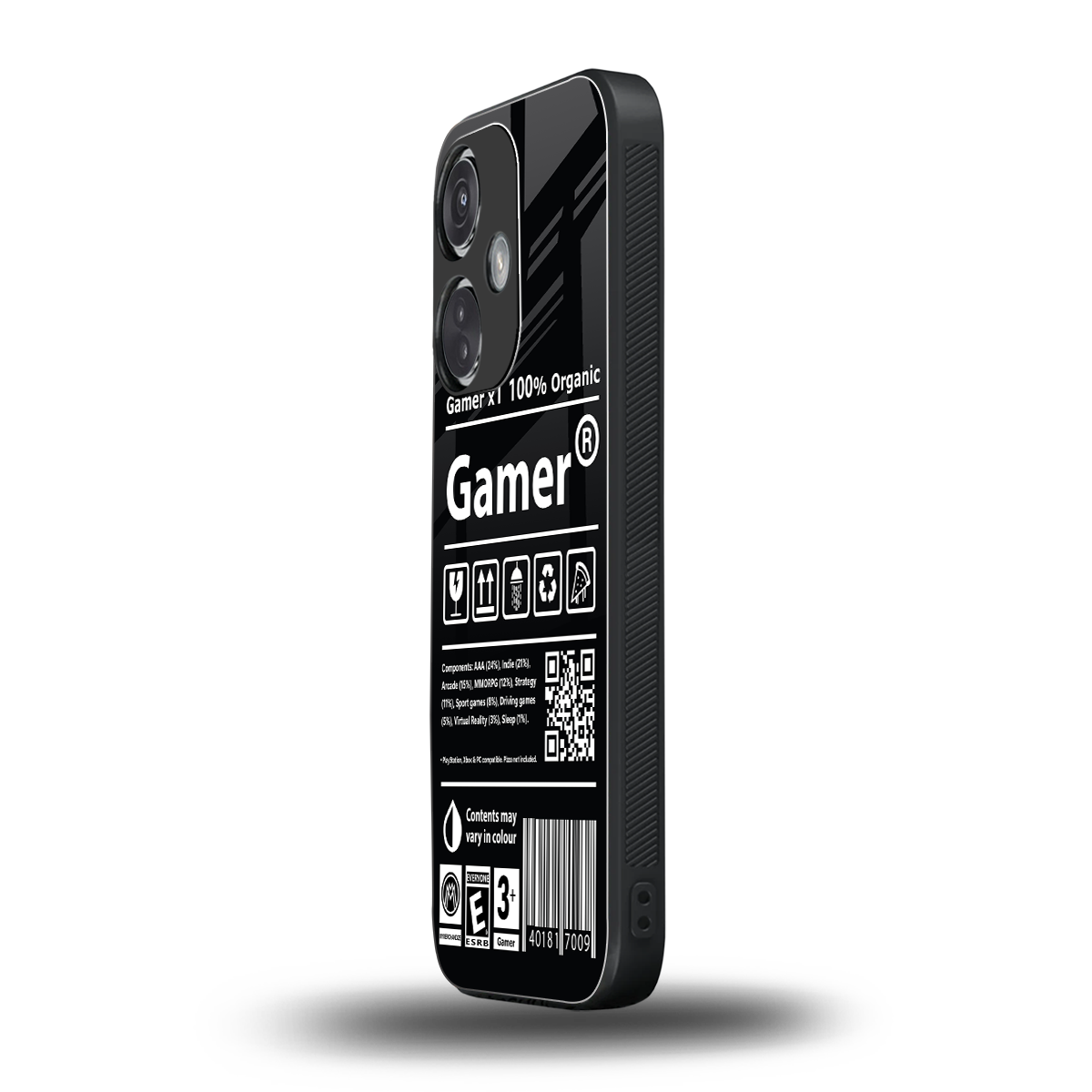 gamer back phone cover | glass case for oneplus nord ce 3