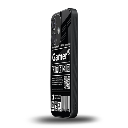 gamer back phone cover | glass case for oneplus nord ce 3