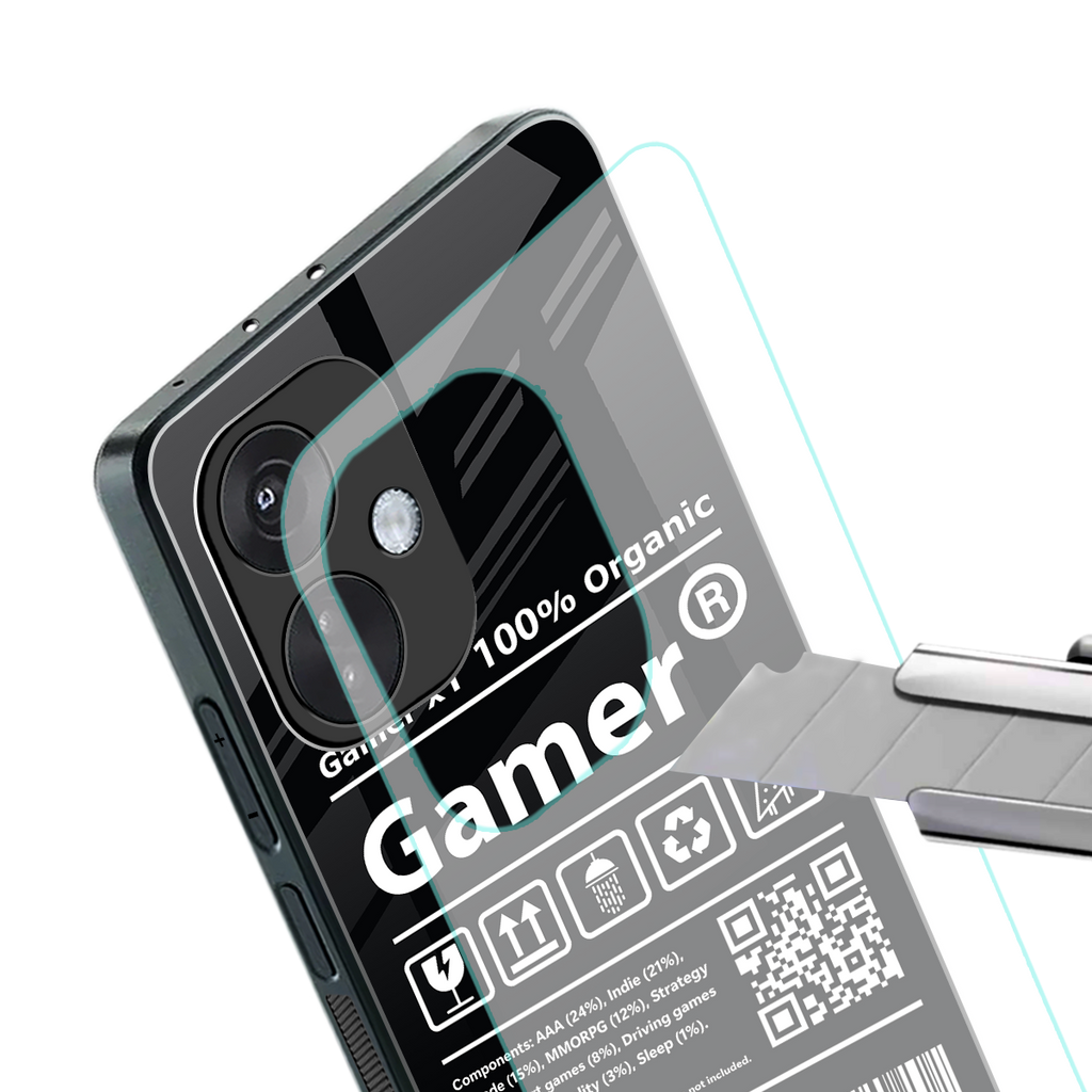 gamer back phone cover | glass case for oneplus nord ce 3