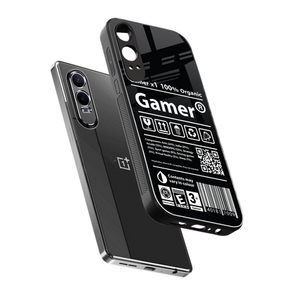 gamer back phone cover | glass case for oneplus nord ce 4 lite