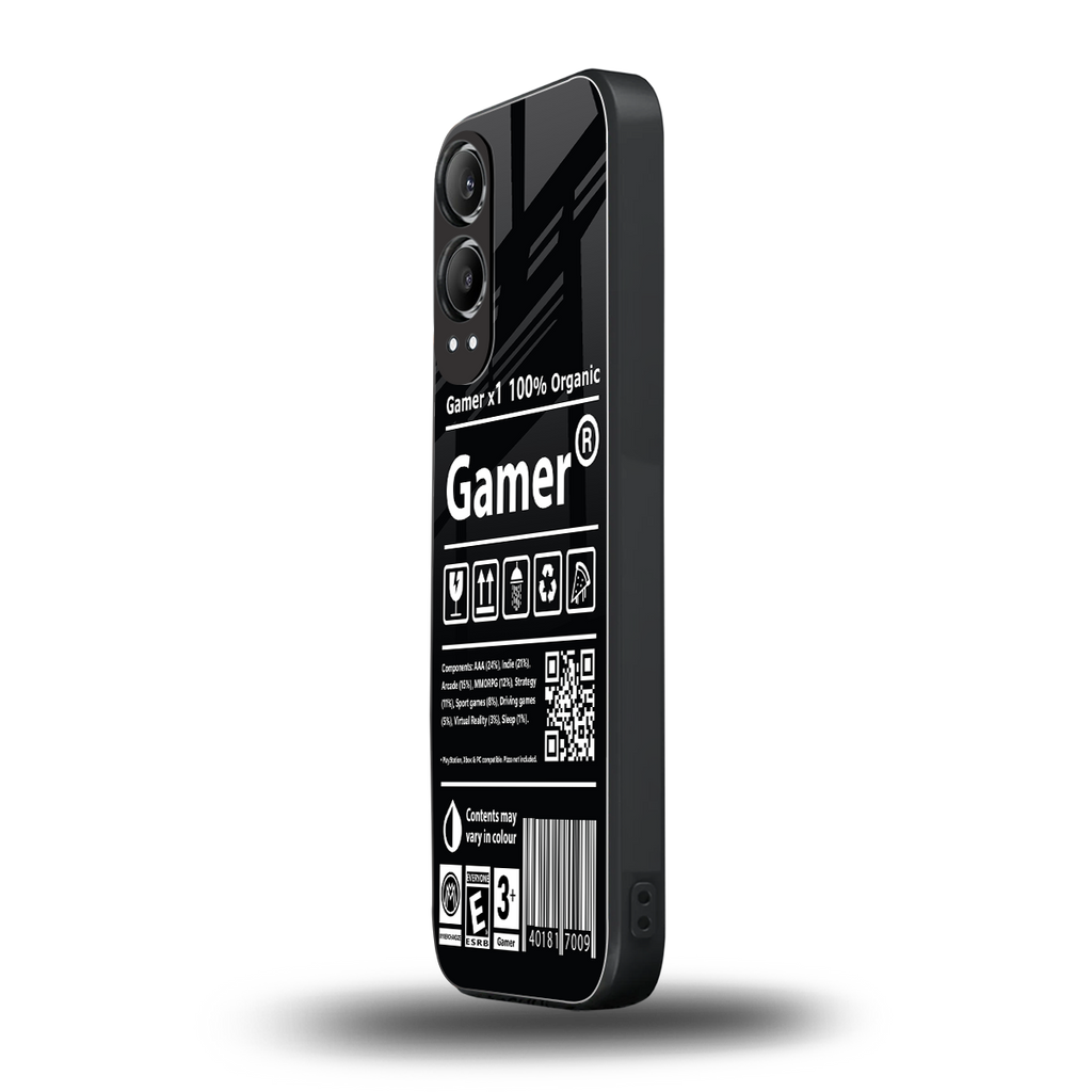 gamer back phone cover | glass case for oneplus nord ce 4 lite