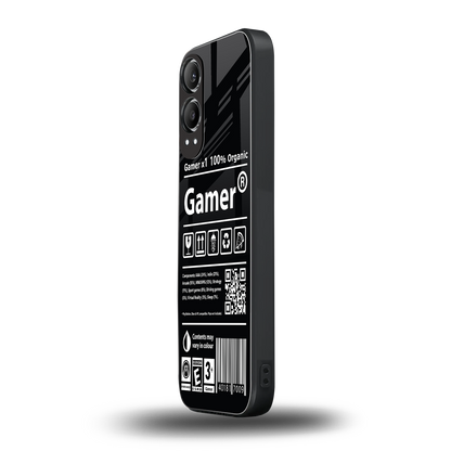 gamer back phone cover | glass case for oneplus nord ce 4 lite