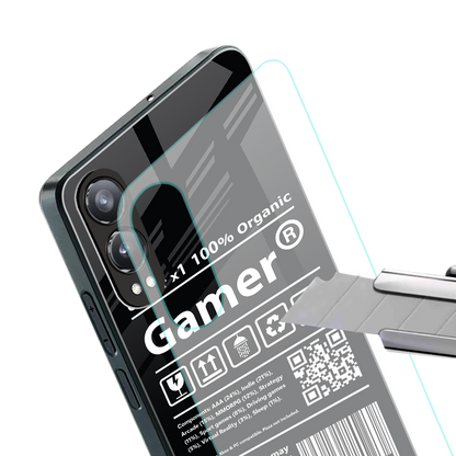 gamer back phone cover | glass case for oneplus nord ce 4 lite