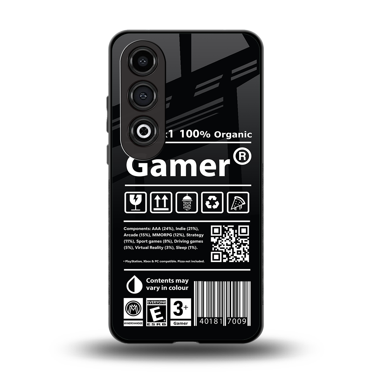 gamer back phone cover | glass case for oneplus nord ce 4