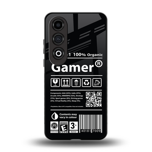 gamer back phone cover | glass case for oneplus nord ce 4