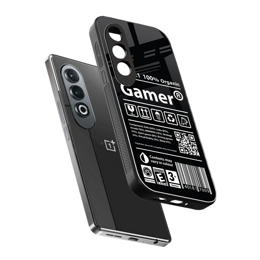 gamer back phone cover | glass case for oneplus nord ce 4